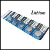 BATERIA 3V LITHIUM CARTELA COM 5 UN